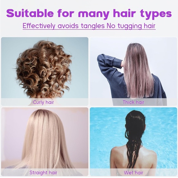 Curved Vented Hair Brush - Picture 5 of 5